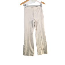 Uniqlo womens dress pants size XS beige straight leg stretch 117019