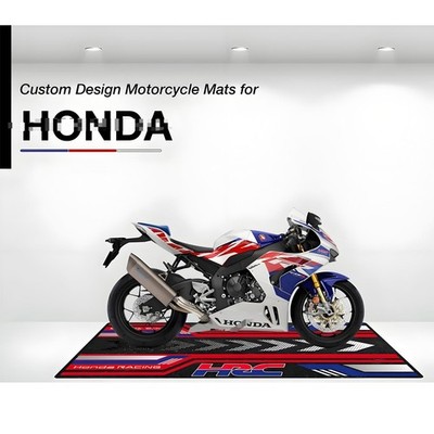 Floor Rug Parking Pit Mat For Honda Motorcycle Workshop Showroom Carpet 220*80