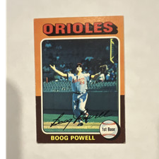 Topps 1975 Boog Powell #625 Baltimore Orioles Base Set MLB Baseball Card