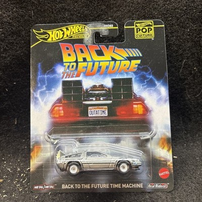 2025 Hot Wheels Pop Culture Back to the Future Time Machine DeLorean DMC12