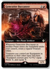 MTG Gemcutter Buccaneer (Extended Art) Commander: Die verlorenen Höhlen von Ixalan LP