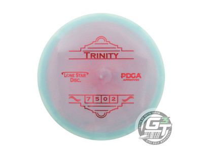 NEW Lone Star Bravo Trinity 174g Teal-Lilac Red Foil Fairway Driver Golf Disc