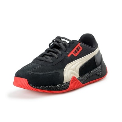 Puma X Scuderia Ferrari ''SF Speed Hybrid LS'' Leather Suede Sneakers Shoes