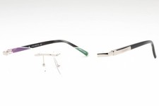 Charriol PC75112 C02 Shiny Silver/Grey Horn 58mm Eyeglasses New Authentic