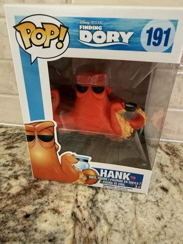 Funko Pop! Hank #191 Vinyl Figure Disney Pixar Finding Dory Nemo Brand New