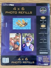 Ultra PRO Photo Refill Pages 10 Sheets Holds 60 4 X 6  Photos Sealed Made USA 99