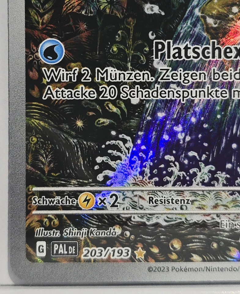 Pokémon Karpador 203/193 - Entwicklungen in Paldea - Deutsch Illustration Rare - Bild 3 von 4