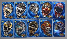 1994-95 Pinnacle Masks Complete Set #1-10 Roy Joseph Kidd Hebert Vanbiesbrouck