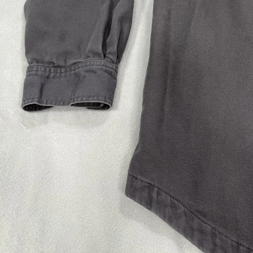 Duluth Trading Co. Jacket Mens 2XL Tall Gray Fire Hose Flannel Lined Pockets image 18