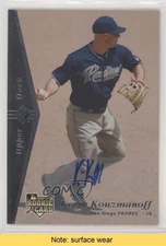 2007 SP Rookie Edition Auto Kevin Kouzmanoff #164 Auto READ c2c