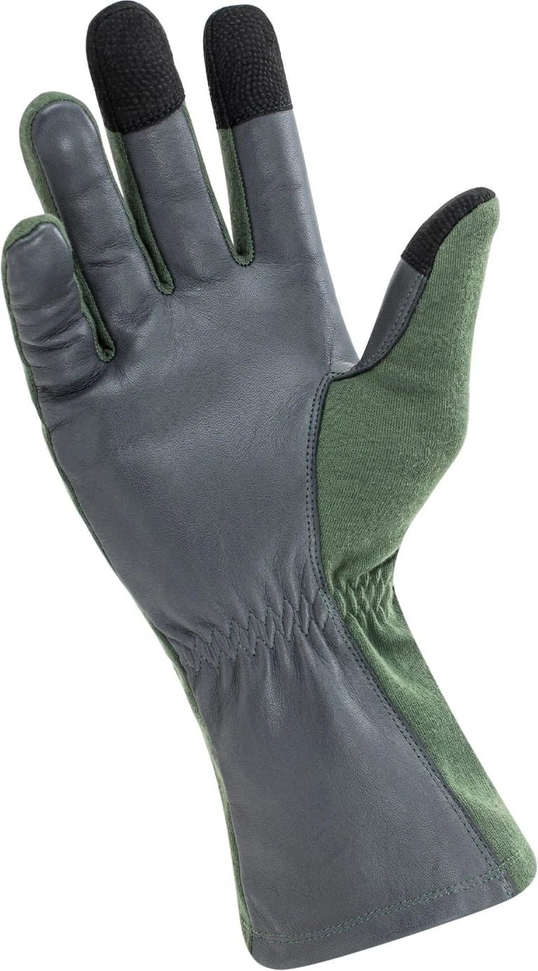 Tactical Touch Screen Pilot Nomex Fire Resistant Flight Flyers Gloves-All Sizes