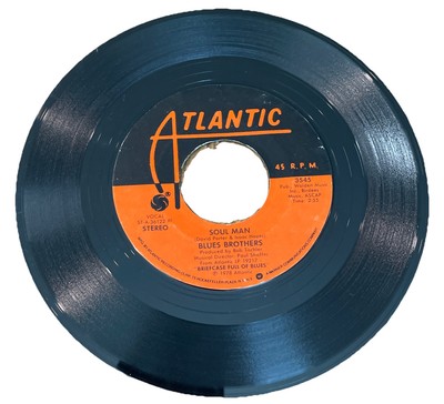 Blues Brothers - Soul Man- Excusez Moi Mon Cherie - Atlantic 3545 Stereo 1978