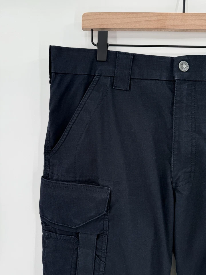 Pantalones First Tactical Para Hombre 34x32 Azul Carga Cordura Rodillera Táctica Inserto BDU Foto 3 de 4