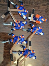 New York Islanders Carrom or Chexx Bubble Hockey Players