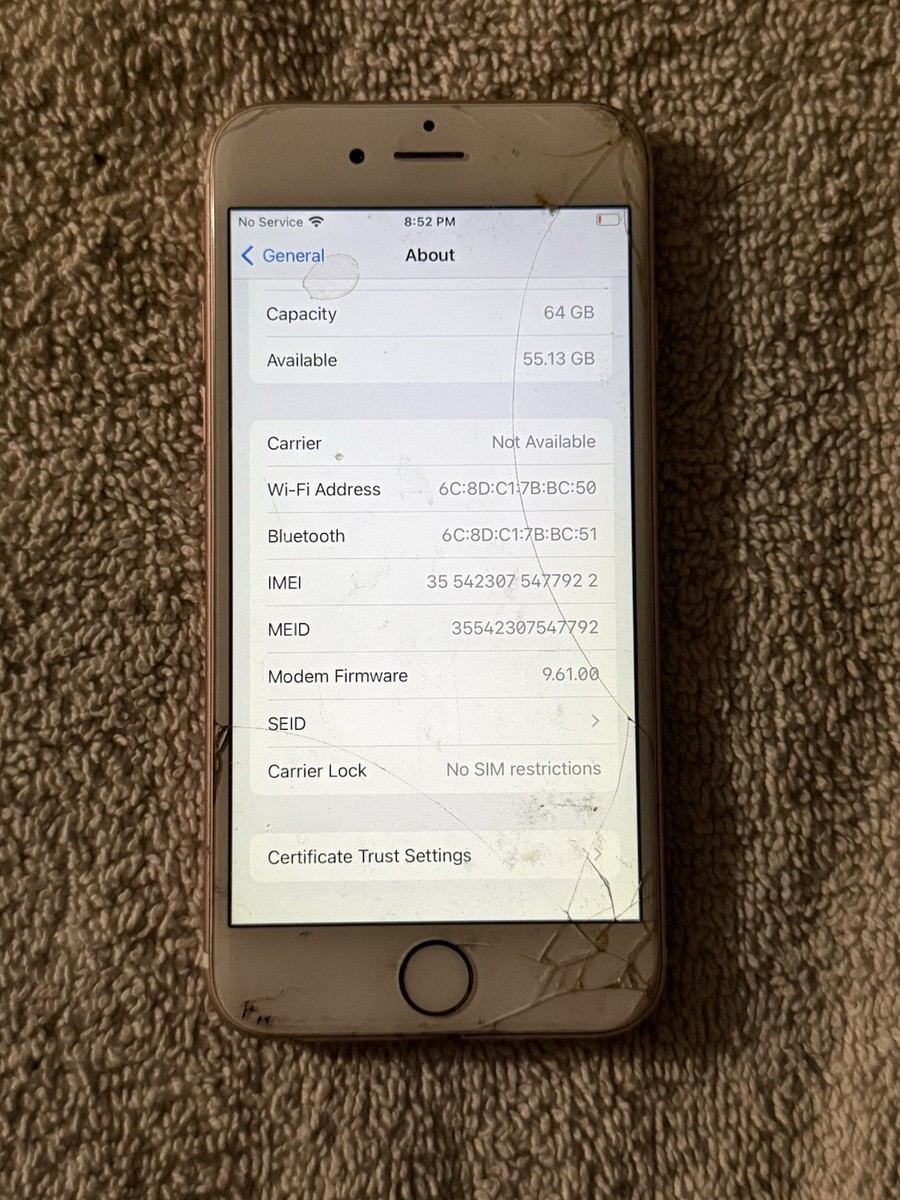Apple iPhone 6s - 64 GB - Rose Gold (Unlocked) for sale online | eBay