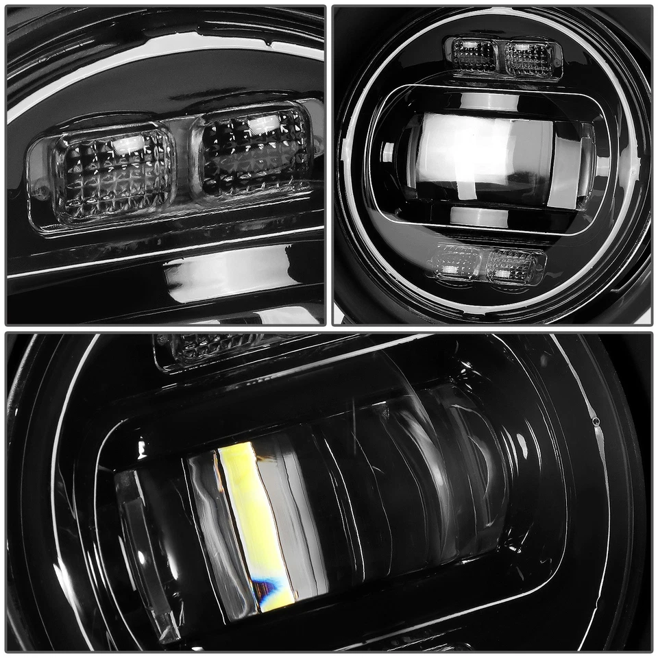 适用于 07-14 丰田 TUNDRA 透明镜片 LED 项目雾灯灯带挡板+开关 — 第 4/4 张图片