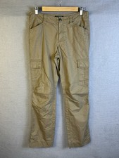 Vintage Ralph Lauren LRL Pants Womens 6 Beige Military Cargo Paratrooper Utility