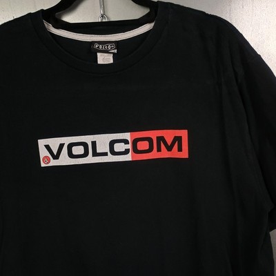 Volcom Stone Vintage Y2K Skate Surf Box Logo Shirt Large Grunge Cyber Mall 90s