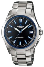 Casio Oceanus OCW-S100-1AJF Black Dial Titanium Radio Solar Men's Watch in Box