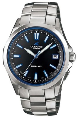 CASIO OCEANUS OCW-S100-1AJF Black Radio Solar Titanium Men's Watch New in Box