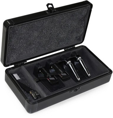 Odyssey KCC4PR2BL Quad Turntable Cartridge Case - Black