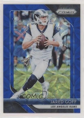 2018 Panini Prizm Blue Scope Prizm 99/99 Jared Goff #90 fm0