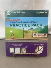 LeapFrog Leap Reader Learning Paper Practice Pack Write It Engineering A Win