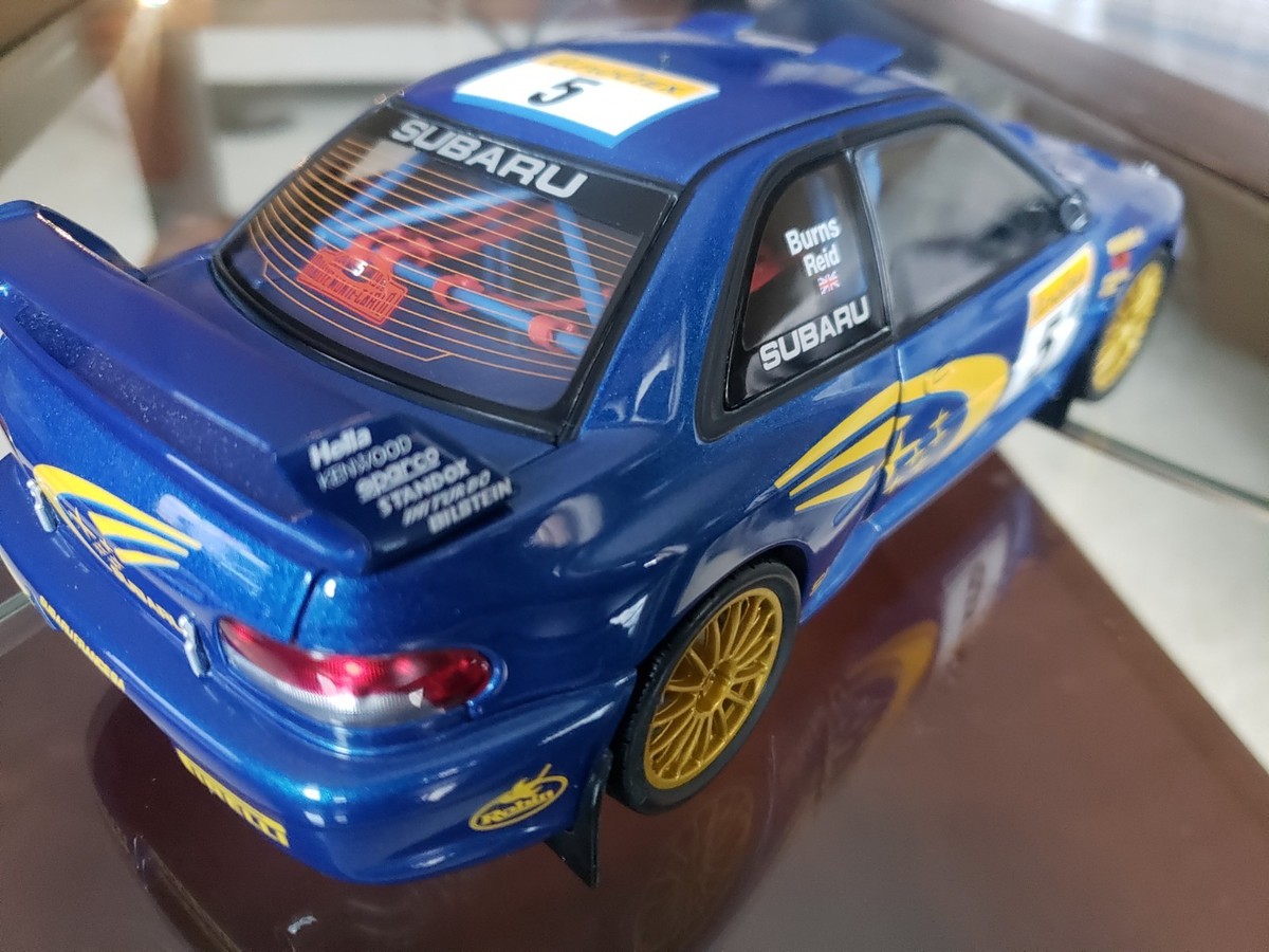 AutoArt Subaru Impreza WRC GC8 1/18 Diecast Burns Reid Rally rare