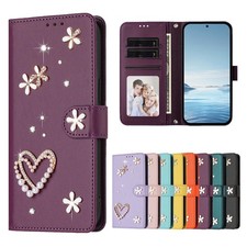 For Samsung S26 Ultra S25 S24 S23 FE Magnetic Wallet Card Holder Flip Stand Case