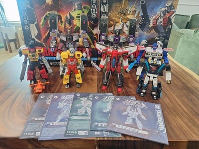 Transformers Legacy Armada Lot of 8 Figures with Toyhax + Upgrades