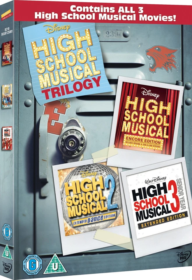 High School Musical 1-3 (DVD) Monique Coleman Bart Johnson Zac Efron (UK IMPORT) - Image 2 of 2