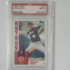 Topps 1984 #470 Nolan Ryan PSA 9 Mint Houston Astros MLB Baseball Card