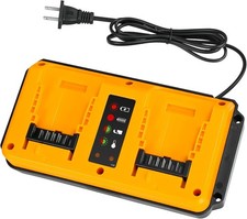 90W Dual Ports for Dewalt 18/20V Max Battery Fast Charger for Efficient Charging
