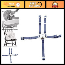 High Chair Replacement Parts - 5-Point Restraint Strap Set for 4-in-1 Models
