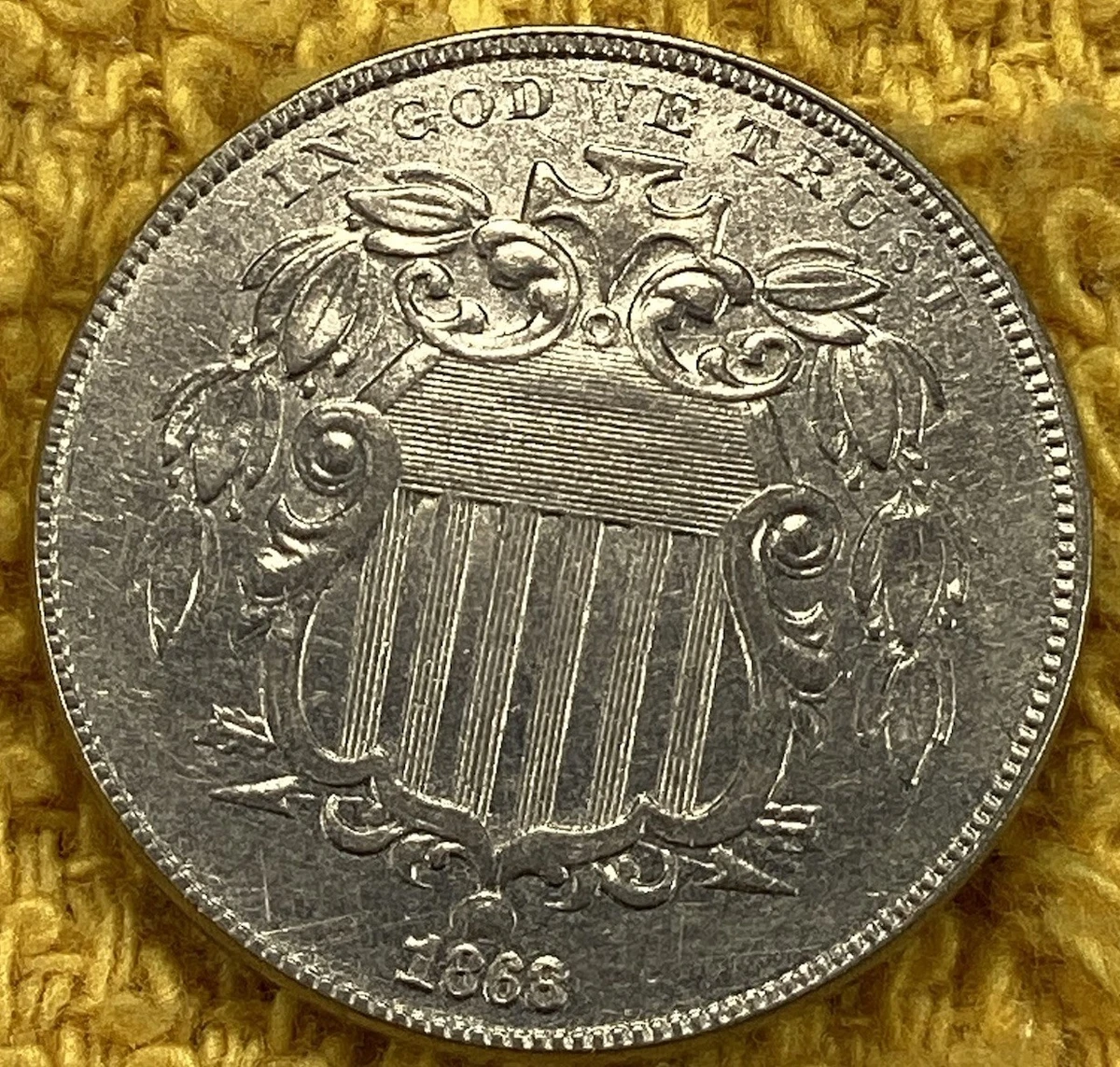 1868 Shield Nickel US Coins for sale | eBay