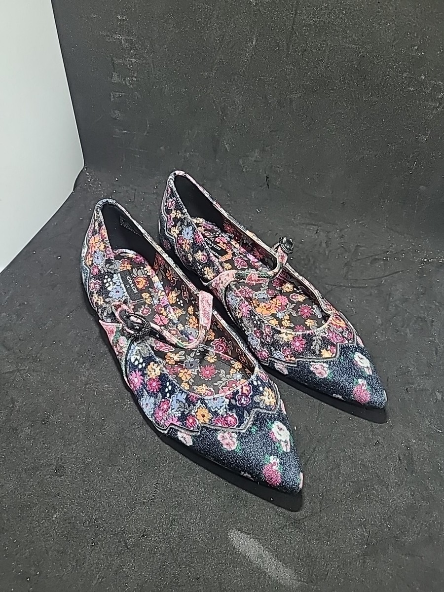 Coach x Tabitha Simmons Mary Jane Harriette Flat Size 5b