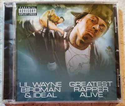 LIL WAYNE BIRDMAN & IDEAL *Greatest Rapper Alive* CD 2008 TRAE, BABY RARE!! NEW!