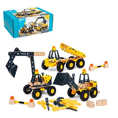 BRIO Builder Volvo Construction Vehicle DX Set 213 Pieces