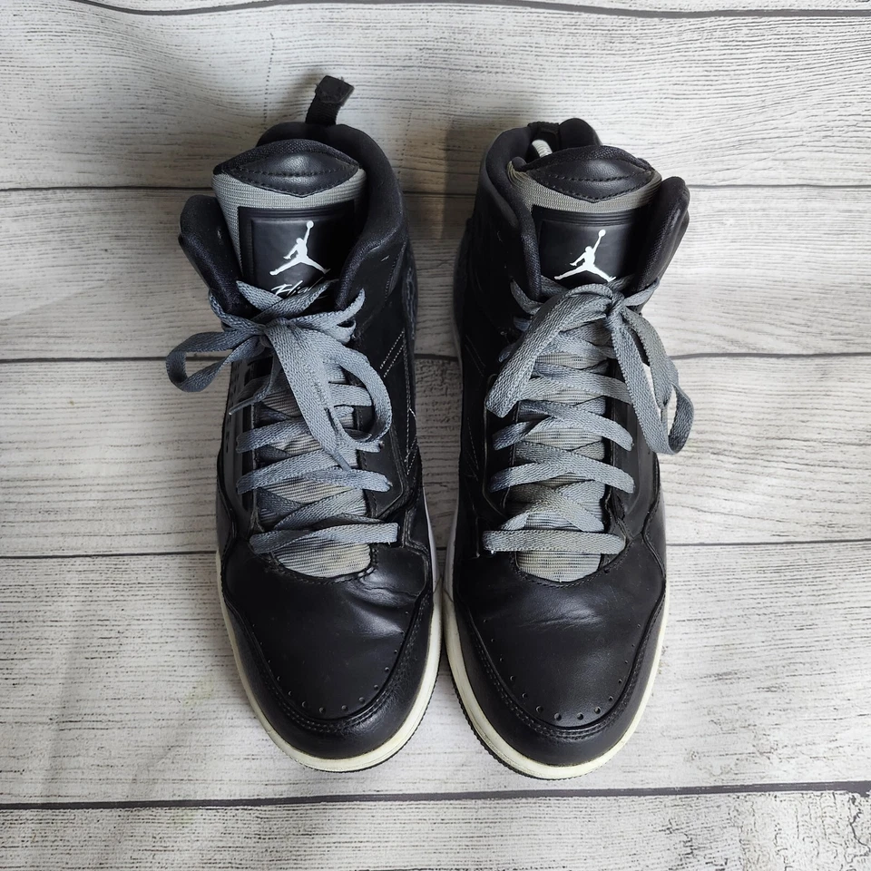 Кроссовки Nike Air Jordan Flight SC-3 Premium черные серые размер 11 641444-003 - Изображение 3 из 4