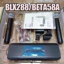 BLX288/BETA58A UHF Wireless Microphone System Handheld Vocal Mics w/Receiver