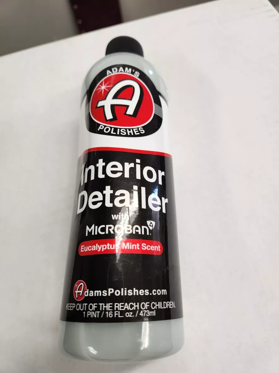 Adams Polishes Interior Detailer with Microban 16 OZS