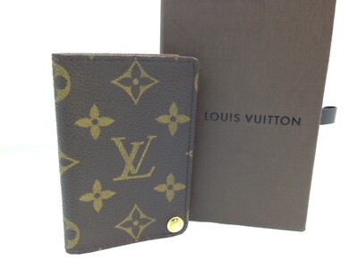 【希少】 LOUIS VUITTON LV Monogram Coated Canvas Card Case s-l400.jpg