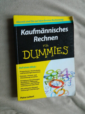 Kaufmännisches Rechnen für Dummies  Leitert, Petra  Wiley-VCH 2014  978352770807