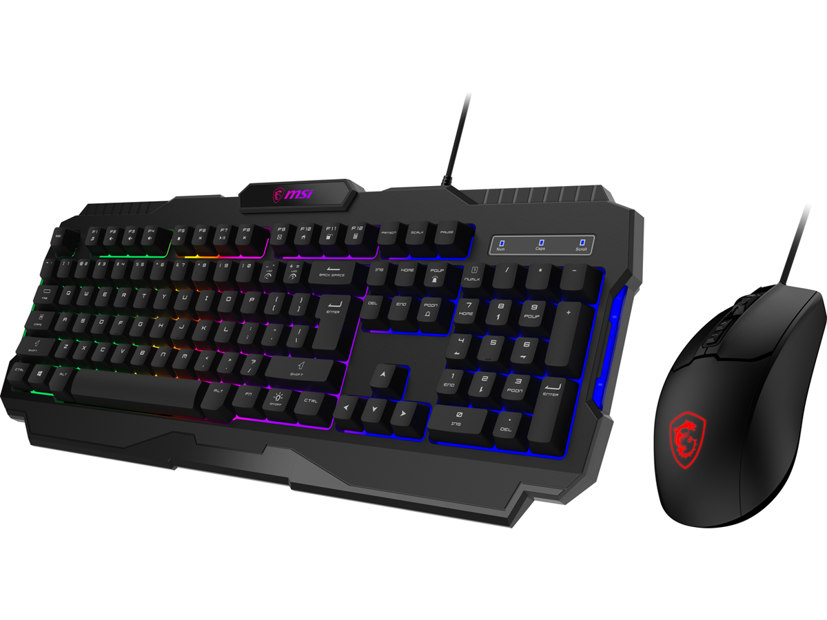 MSI MSI Forge GK100 Combo Wired Gaming Keyboard & Mouse Combo (Spanish Layout)
