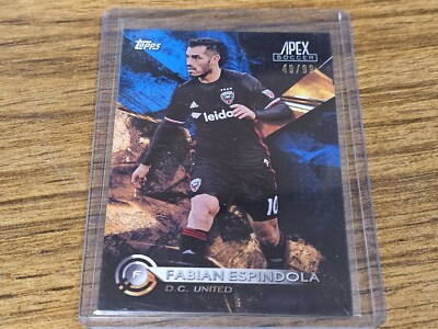2016 Topps Apex #78 Fabian Espindola Blue SP #/99 Nmmt