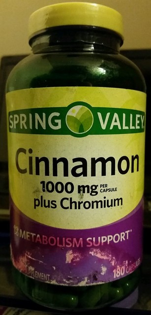 cinnamon and chromium spring valley ingredients cinnamon and chromium spring valley ingredients