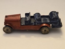 Vintage Tootsie Toy 4652 Hook  Ladder Fire Truck Missing Parts