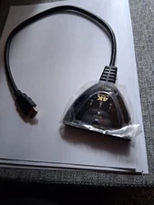 HDMI Splitter 3 In 1 Out 4K UHD HD 1080P 3-Port Repeater Splitter Amplifier 1x3