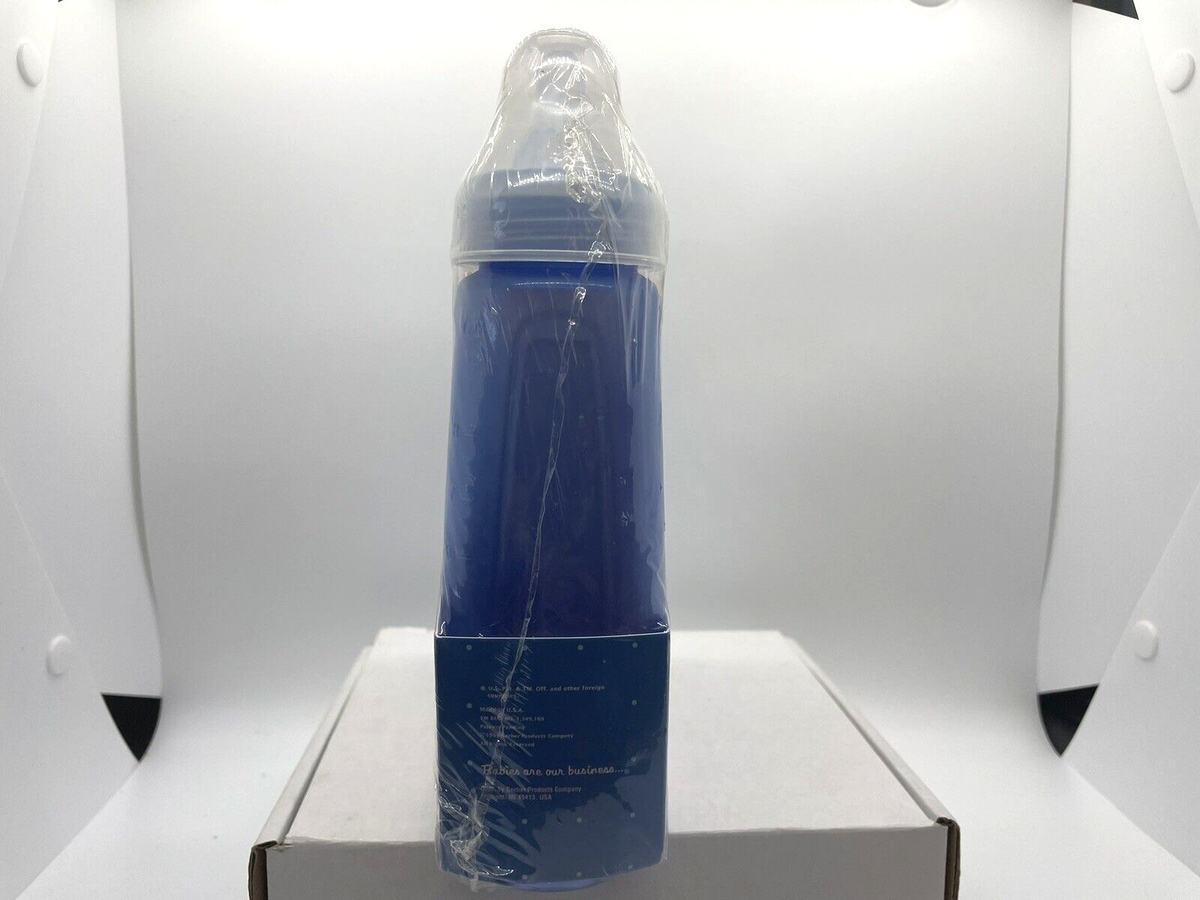 VTG Vintage 1998 Gerber Fashion Tints Baby Bottle Nurser 9 One