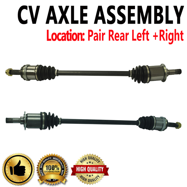 REAR LEFT & RIGHT CV DRIVE AXLE SHAFT ASSEMBLY For HONDA CRV 19972001